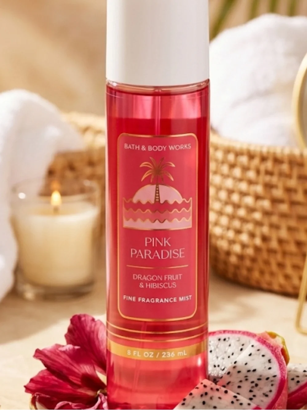Bath & Body Works Pink Paradise Fine Fragrance Mist - New